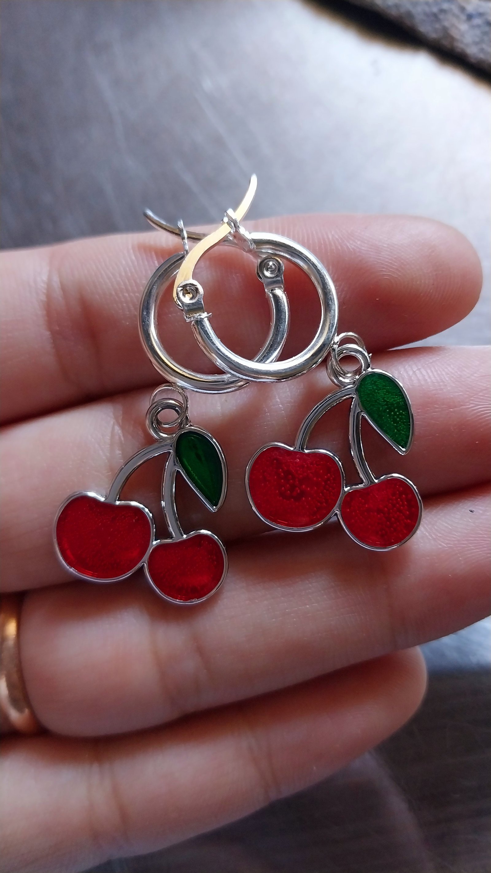 Combo x5 aros de cereza 